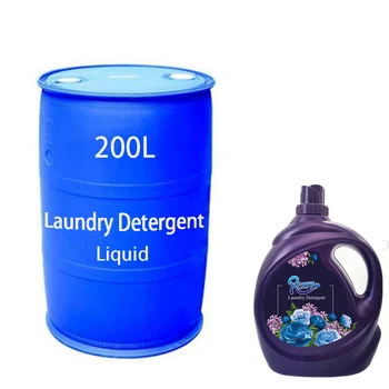 Wholesale Bulk Lasting Fragrance Deep Cleaning 200L Barrel Full Effect Laundry Detergent Liquid