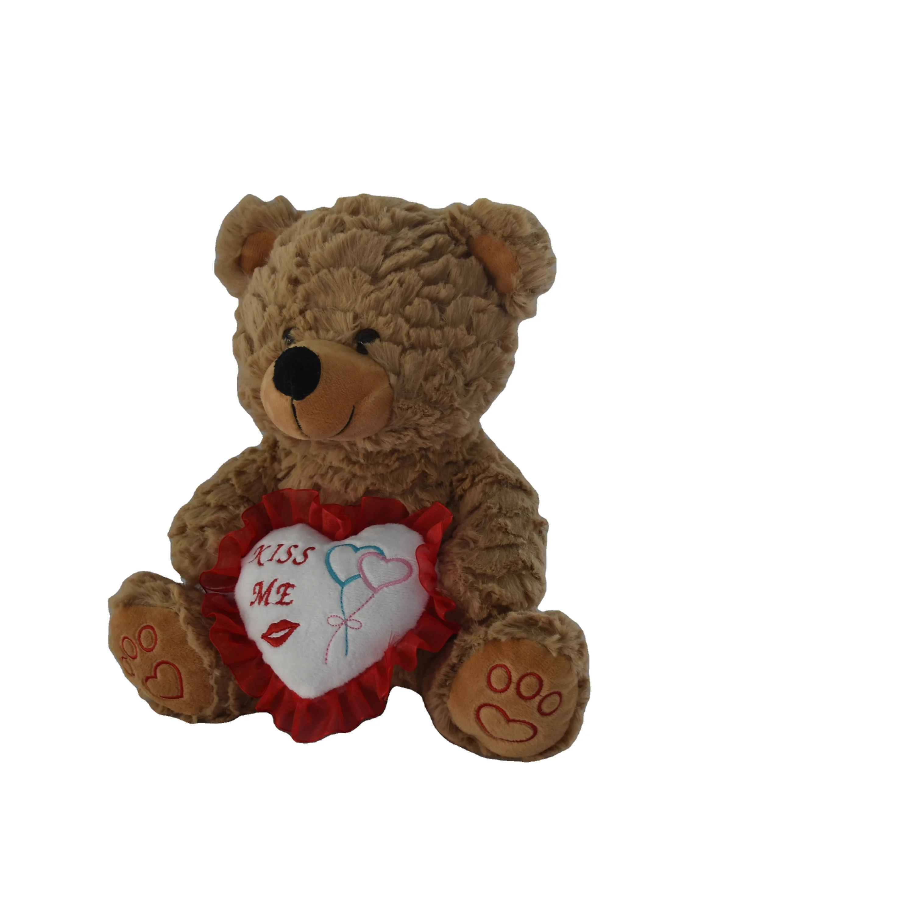 valentines day gift plush soft toys teddy bear with heart i