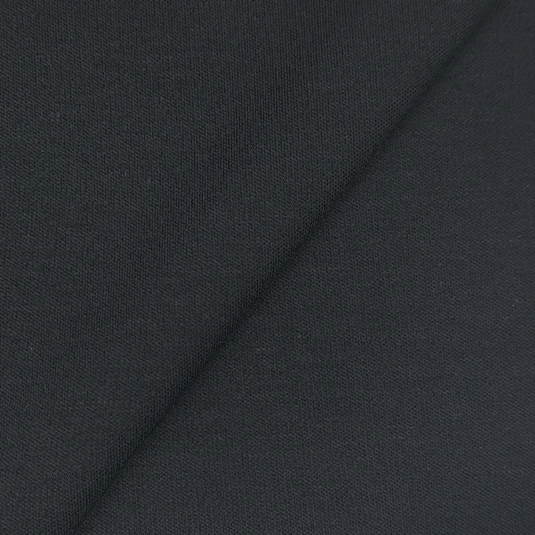 Hot Selling Knit Interlock Fabrics in Faisalabad Pakistan, Solid Stretch Cotton Lyocell Interlock Fabric for Shorts/ supplier