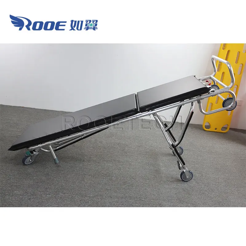 GA200E Funeral Supplies Mortuary Corpse Transport Trolley Stretcher With Multi-level Adjustment