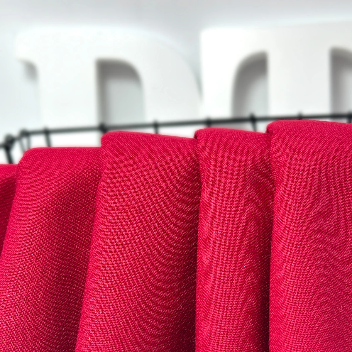 Оптовая продажа мягкая хлопчатобумажная льняная ткань 60% поли 20% хлопковая для платьев и недорогих штор