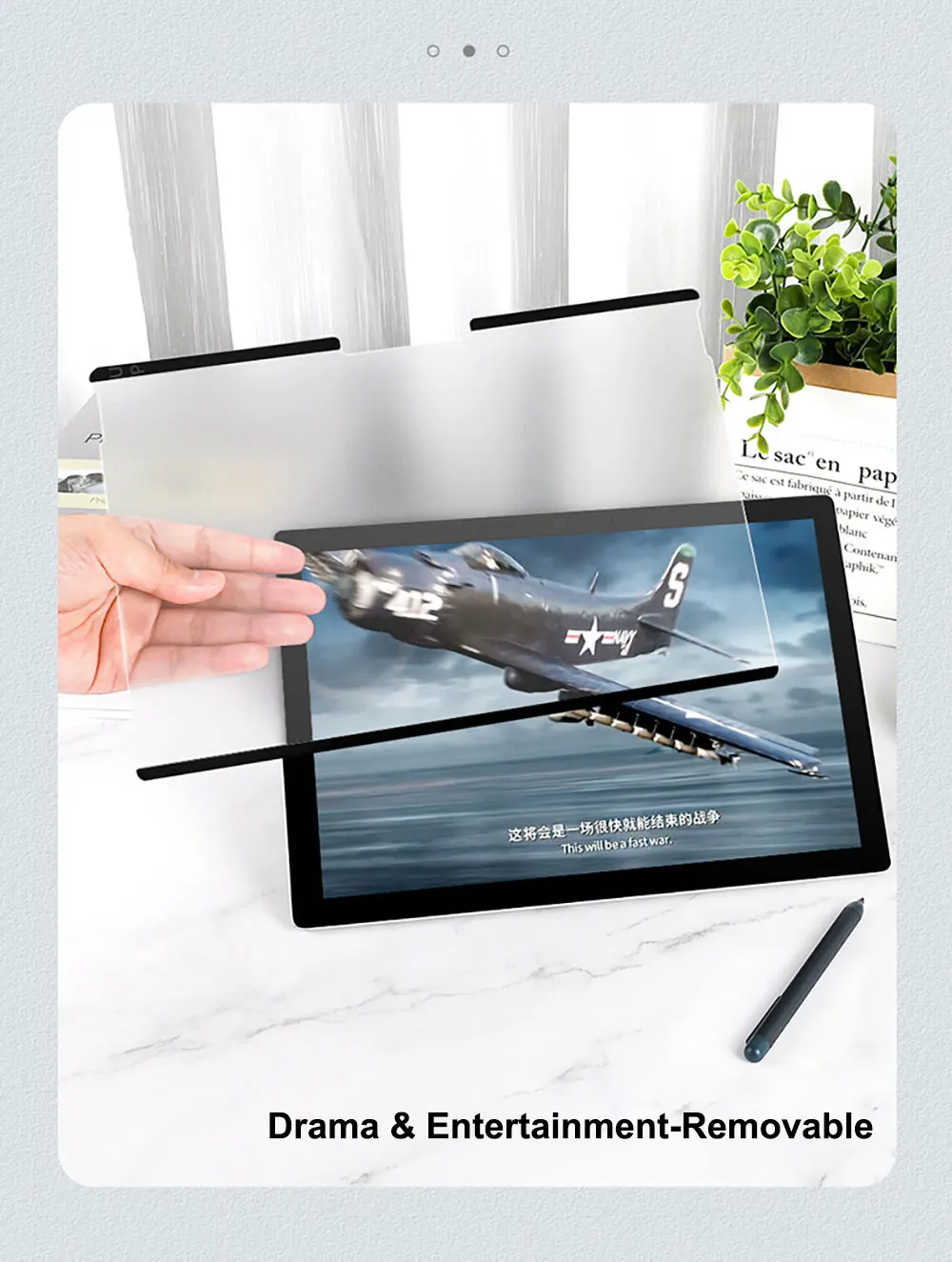 Tablet Tempered Screen Protector For Microsoft Surface Pro 9 8 7 Go 3 Glass High Quality Knock-Down Drawing Paper Ghm096 Laudtec supplier