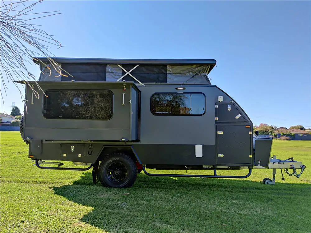 Luxury Off-road Camping Trailers 15ft Hybrid Caravan - Buy Luxury Off ...