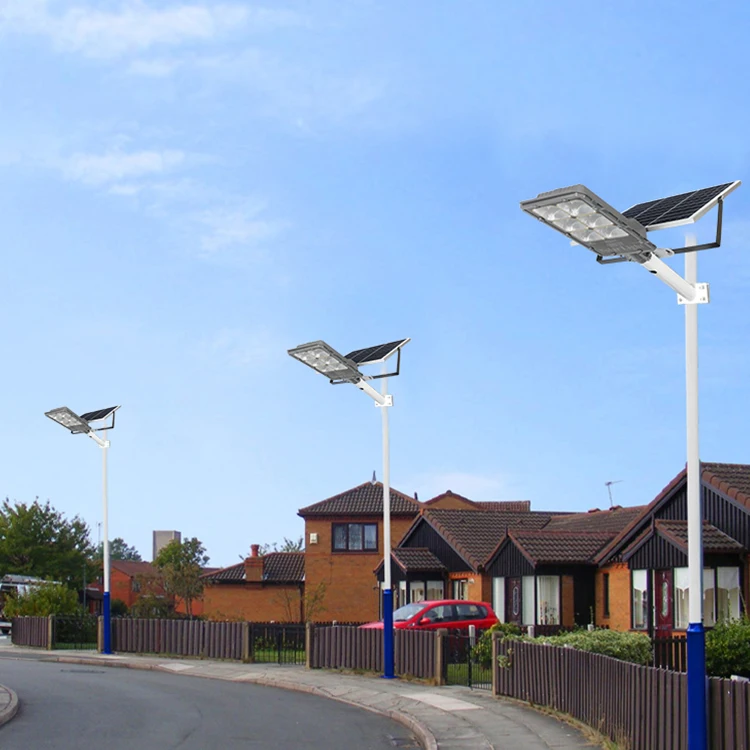 
 Суперъяркий алюминиевый водонепроницаемый уличный фонарь на солнечной батарее с дистанционным управлением ip66, 60 Вт, 100 Вт, 200 Вт, 300 Вт, 400 Вт  