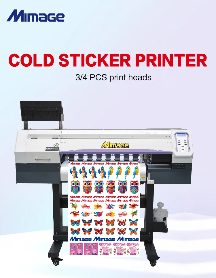 24in UV DTF Printer with I3200-U1 Printheads UV Crystal Label Printer
