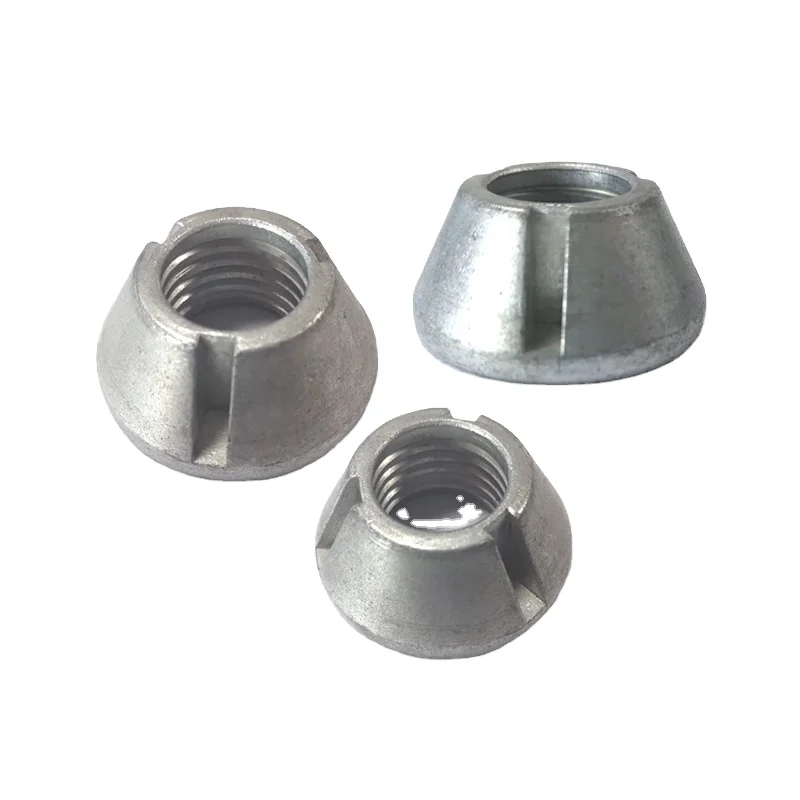 Stainless Steel Antitheft Tri-Groove Nut Galvanized Passivated Finish Fastener Tamper-Proof Security Nut for Mining Application