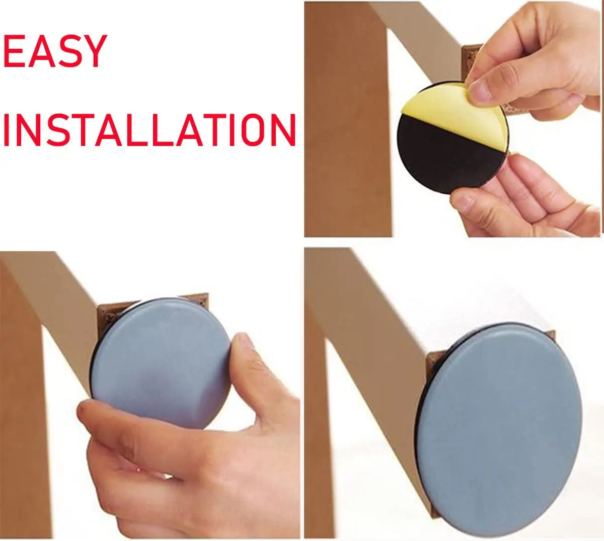 adhesive sticky ptfe furniture moving sliders