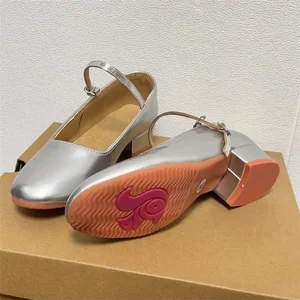 Girls' Salsa Shoes Outdoor Square Modern Dance Shoes Rubber Soft Sole Pu Vamp Stage Shoes