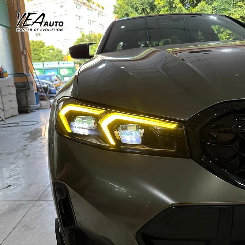 Yellow DRL Multi Color LED Lights for BMW 3 Series G20 G28 G21 LCI 320 325 330 Daytime Running Light Drl Board 2023 2024