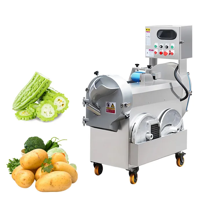 Golden Supplier High-Efficiency Cutter with Multifunctional Vegetable and Potato Slicing Dicings Strips Cube Machine Cutter