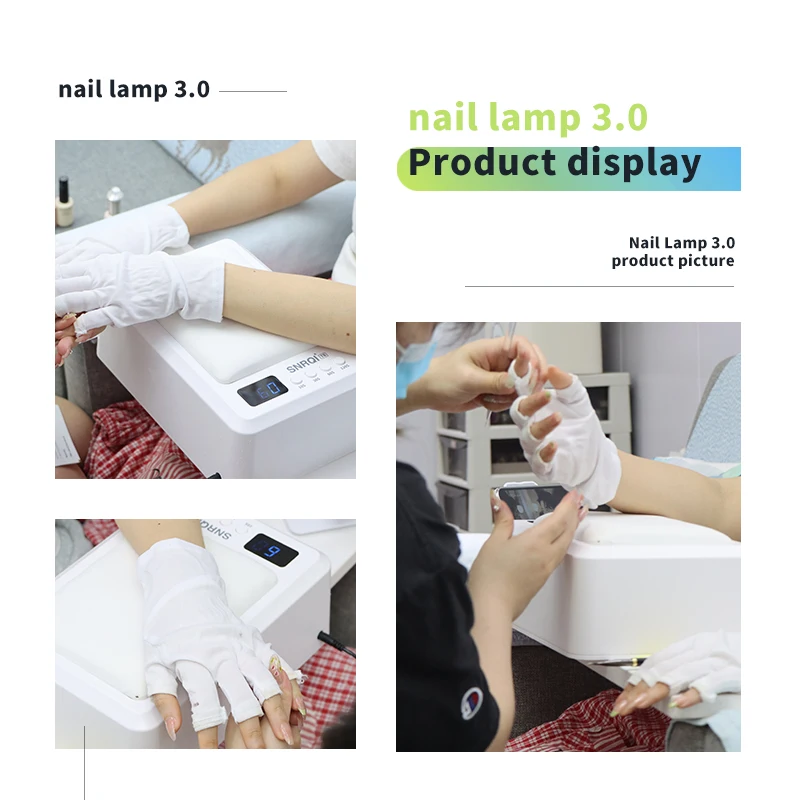 T8 Pro and Beyond UV Curing Lamp for Nails Gel Extention With PU Leather Hand Pillow