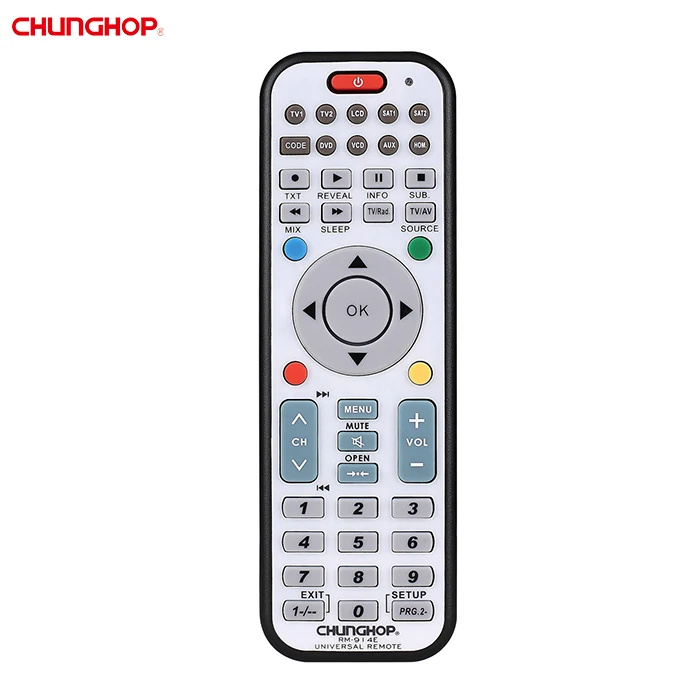 Alibaba.com: Chunghop RM-914E Universal TV Remote Control for 9 Devices ...