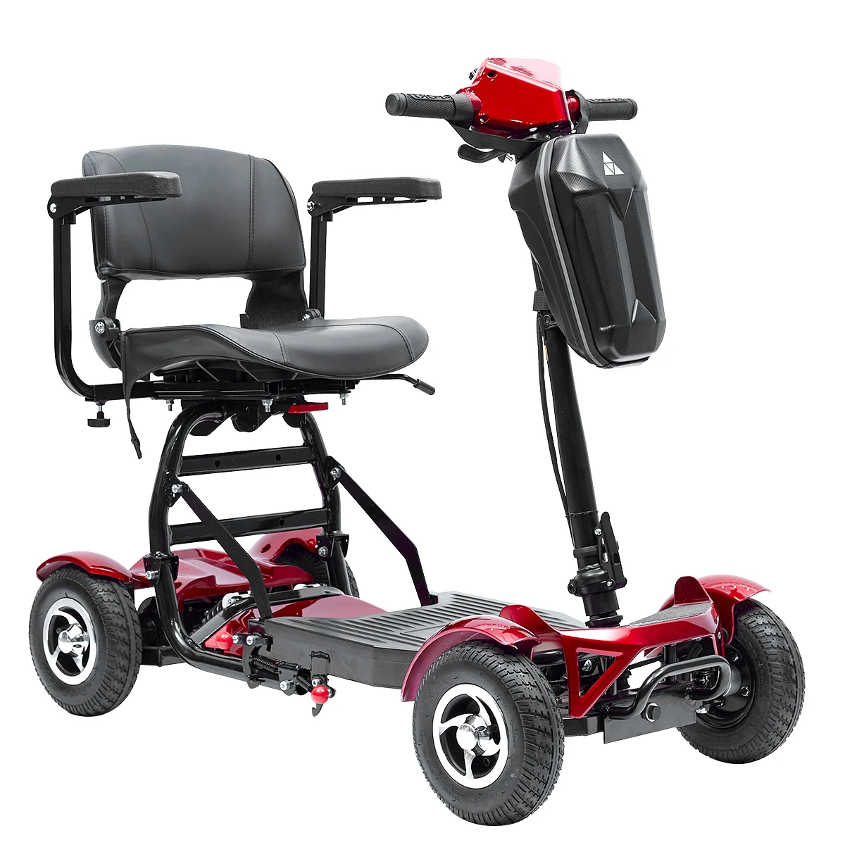 Powerful Foldable Smart Scooter Disabled Lightweight Mobility 4 Wheels ...