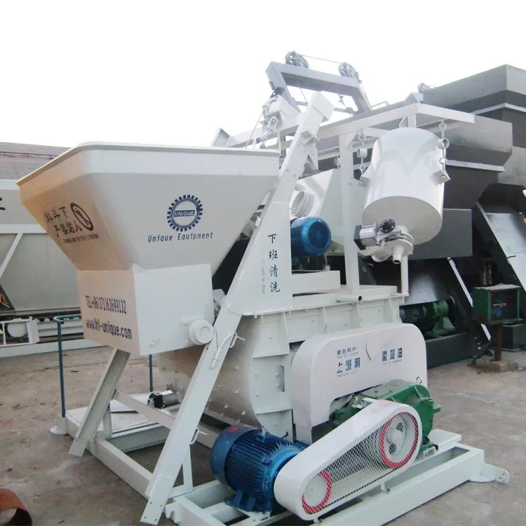 JS500 Small Cement Mixer JS500 Concrete Mixer Twin Shaft