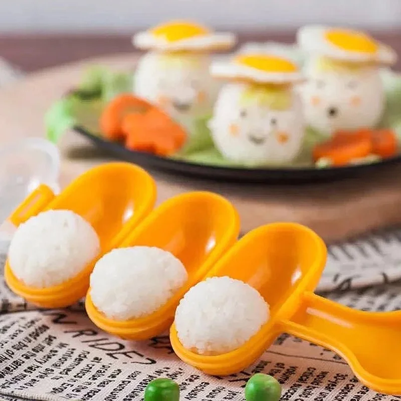 1 шт. формы для рисовых шариков с рисовой ложкой кухонные инструменты приготовления суши