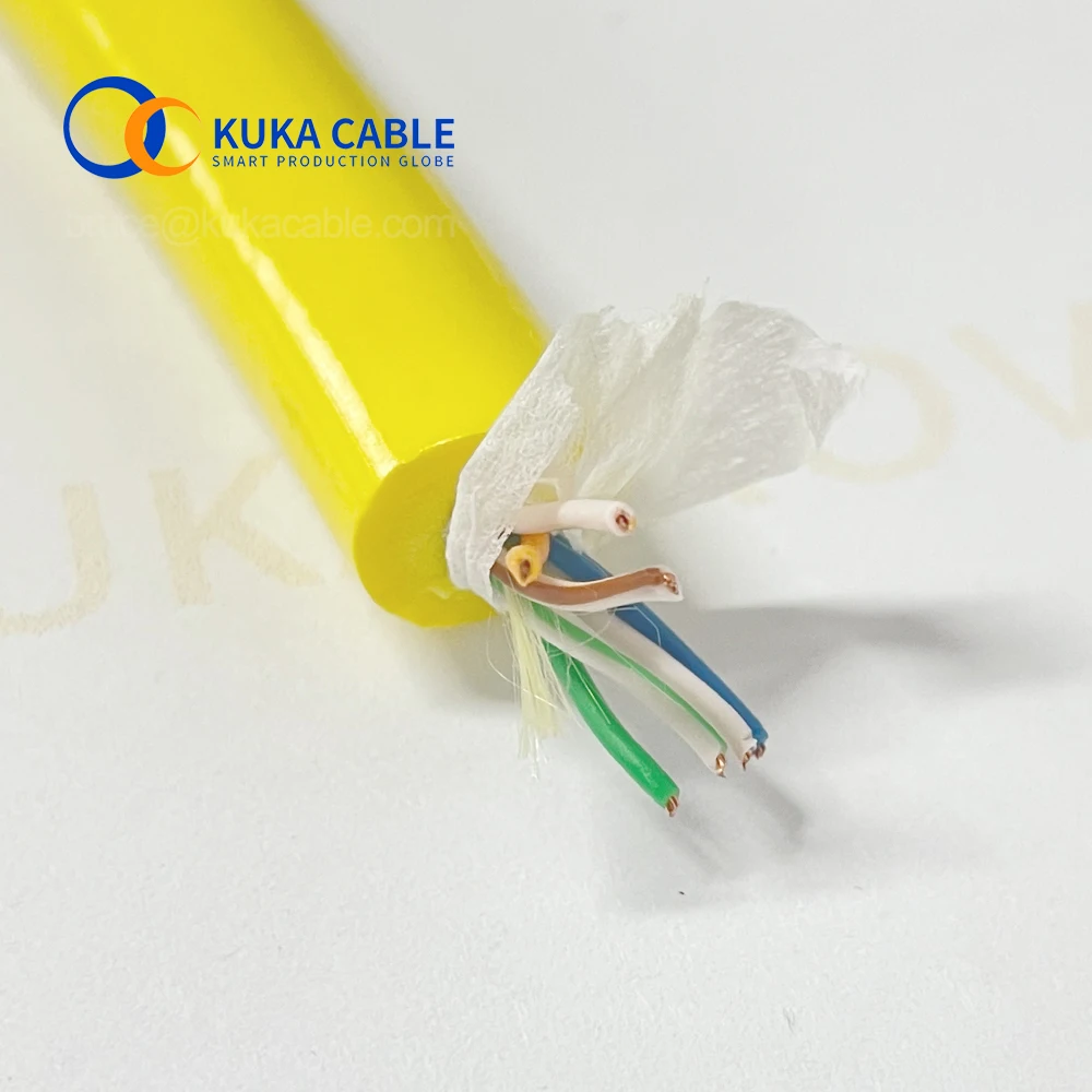 Rov Underwater Drone Rov Tether Robot Cable Data signal Four Pairs Twisted  Sheiled Transmit Marine Floating fathom Tether Wire