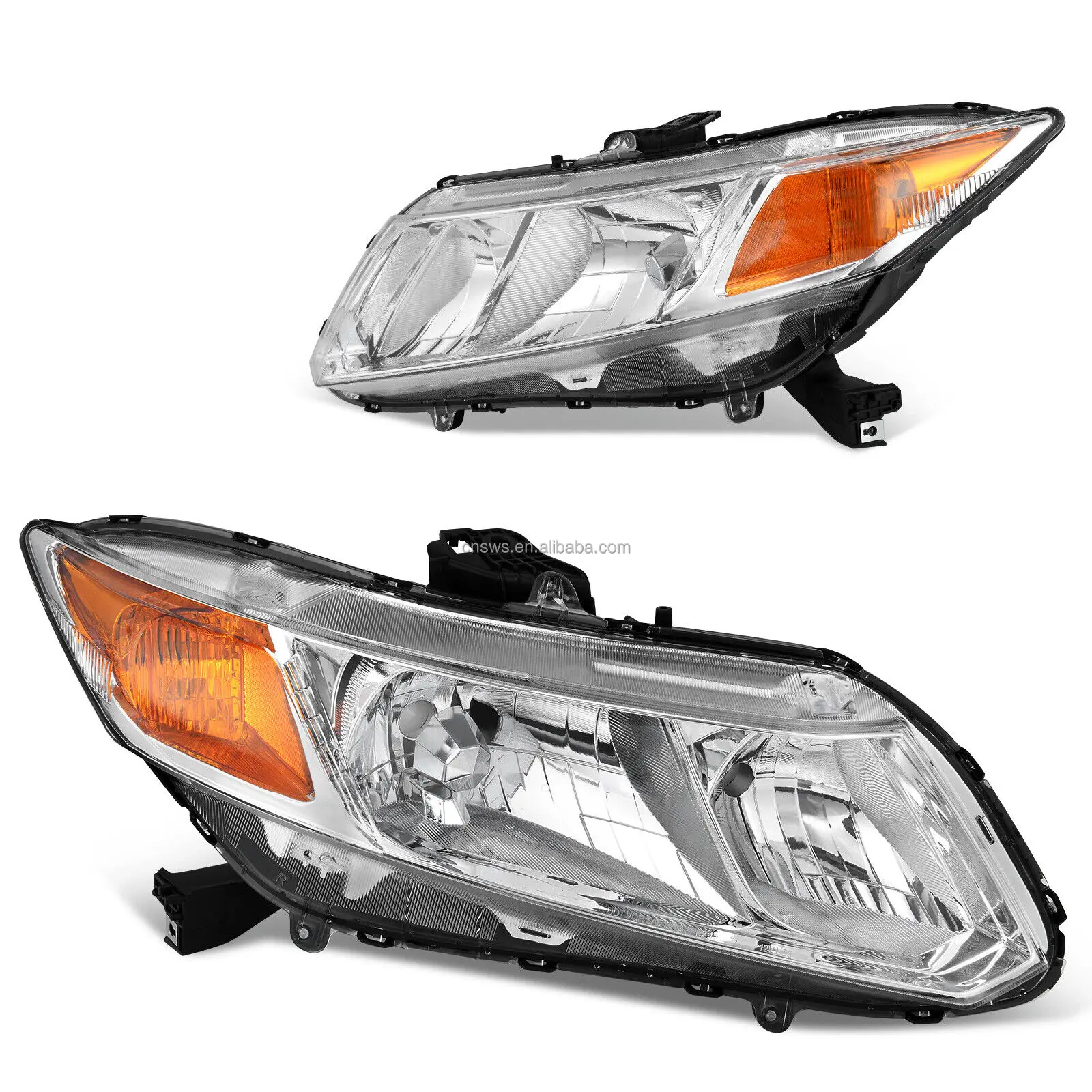 product oem auto parts new usa version front headlight halogen headlamps for honda civic sedab 2012 2015-35