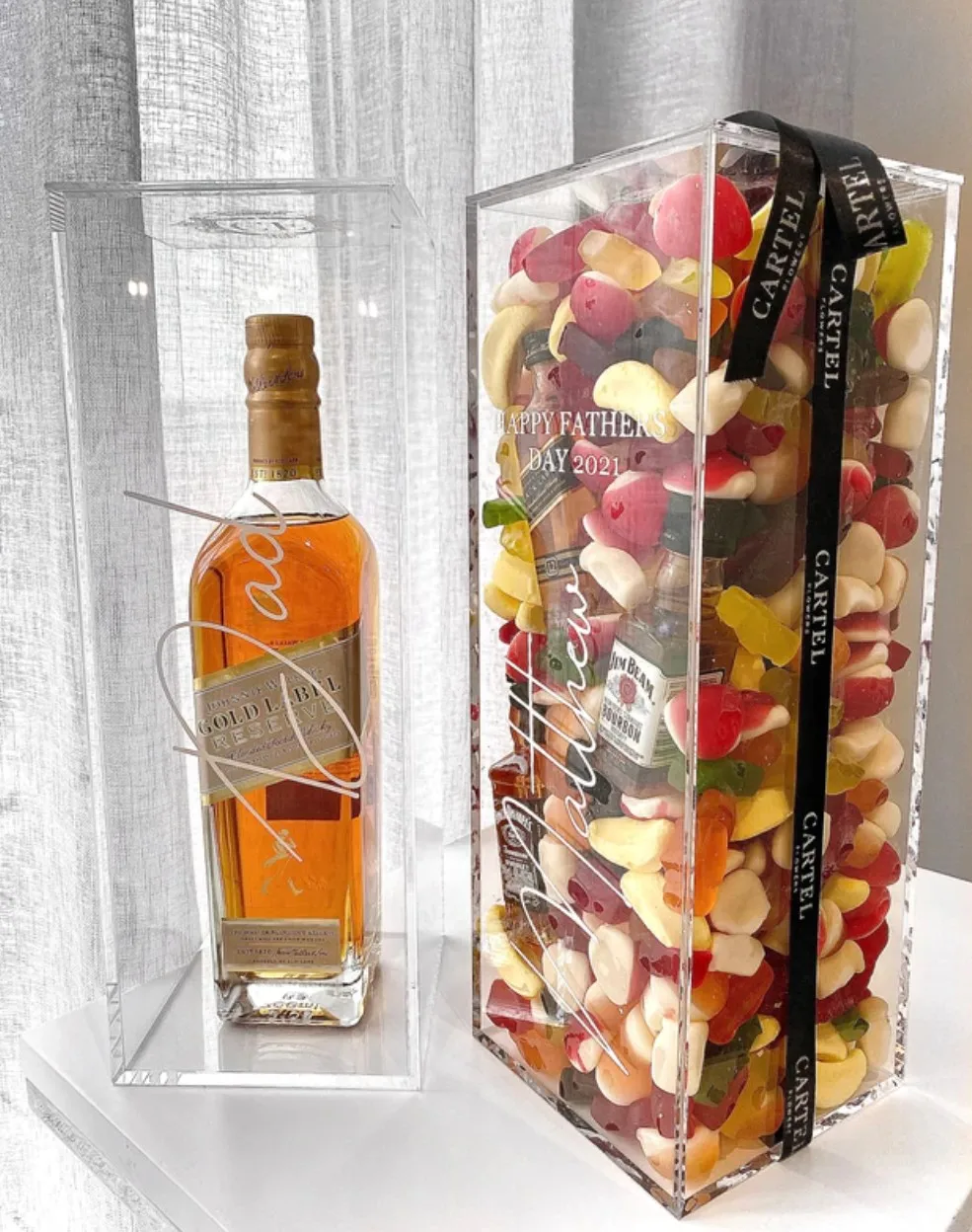 Xinkeda Factory Supply Custom Wine Transparent Round Packaging Gift Box Single Red Wine Display