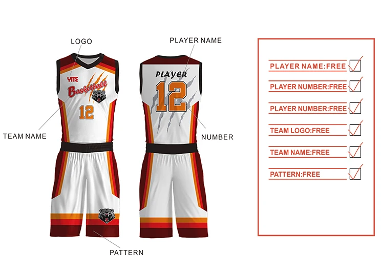 Source 2023 new season College high quality Sublimation Youth the Best  Basketball Jersey Uniform on m.