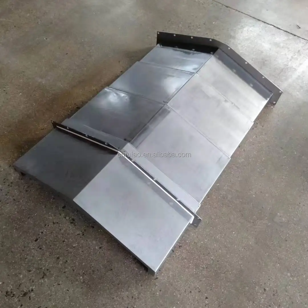 steel guardway linear rail telescopic way protective accordion bellows