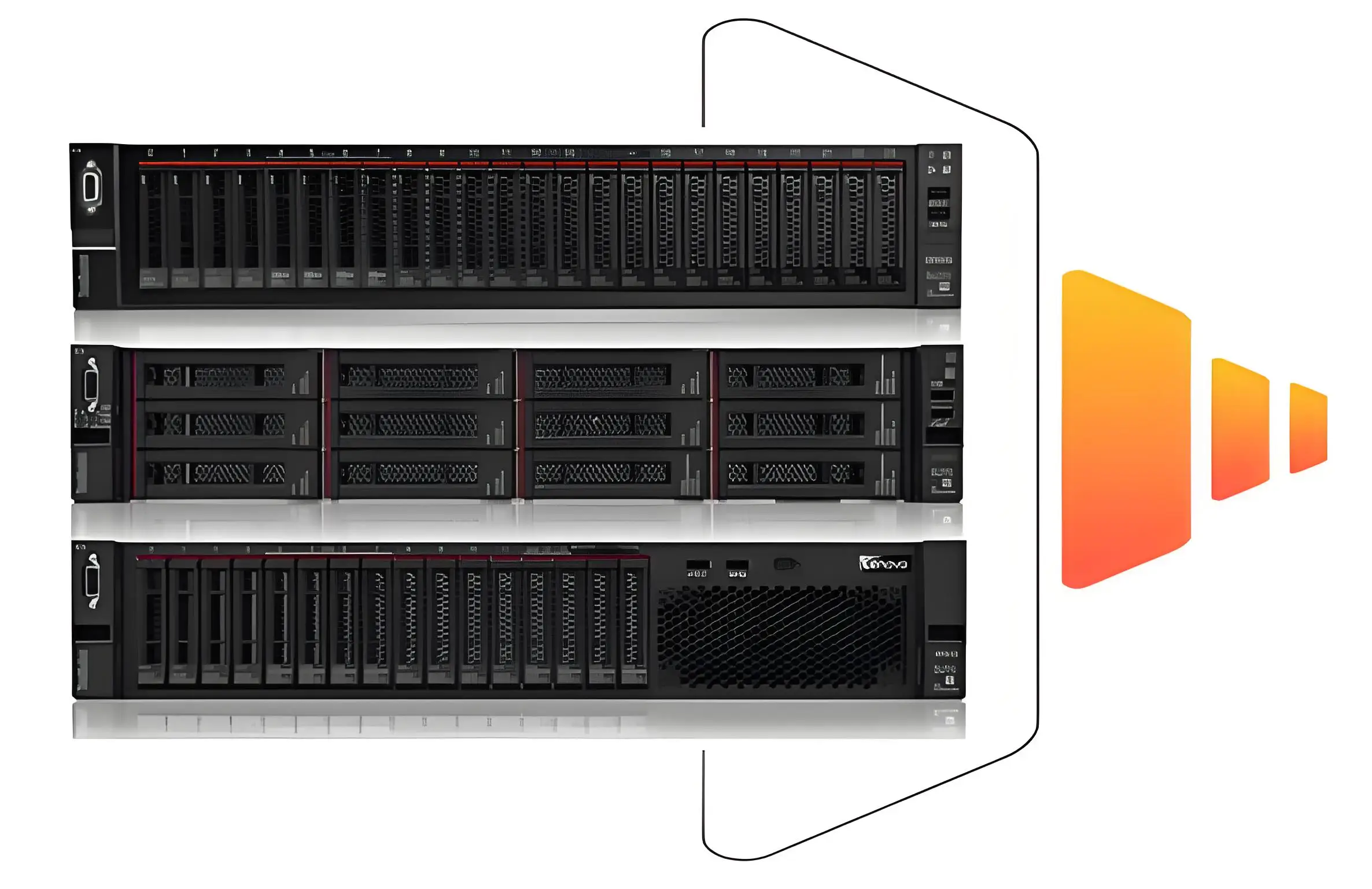 Wholesale/factory Customization/inventory Direct Sales Le-novo ThinkSystem SR650 Rack Mounted Server Warranty of 3 Years