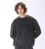 Black acid wash