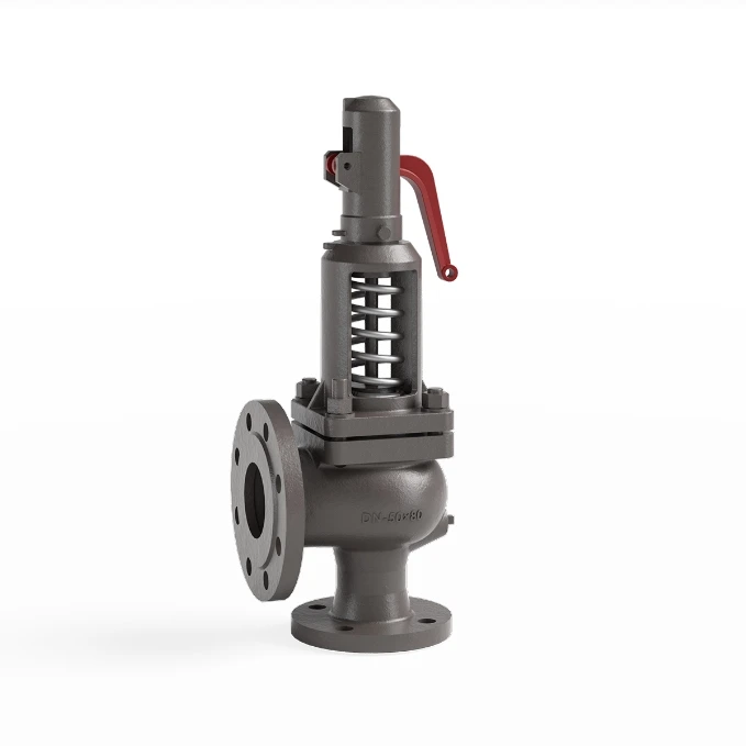 SAFETY VALVE 496 AP Series Manual Power Cast Iron Gas Safety Valve for General Application Saturated Steam Custom Valves