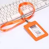 Orange lanyard with jumper wire