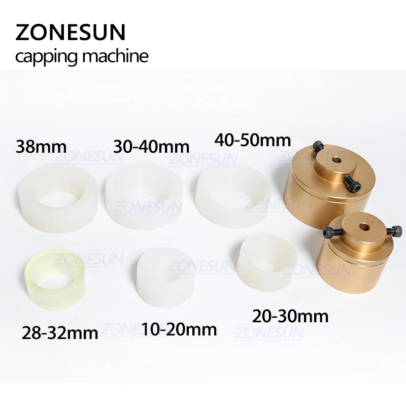 ZONESUN Hand Held Screw Capping Machine Manual Plastic Bottle Screw Capper Cap Sealing Machine
