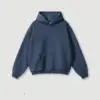 Felpa con cappuccio blu notte