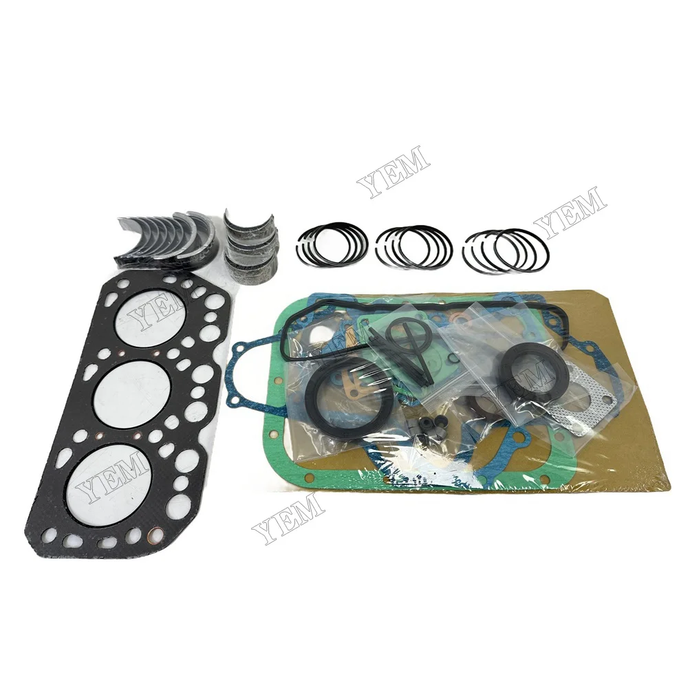 K3H Overhaul Re-Ring Kit Fits for Mitsubishi K3H Engine Fit for Iseki Tractor