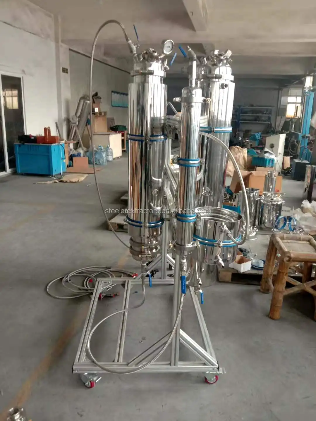 Наборы экстракторов 15 фунтов с резервуаром для восстановления 100 фунтов и 8 колоннами