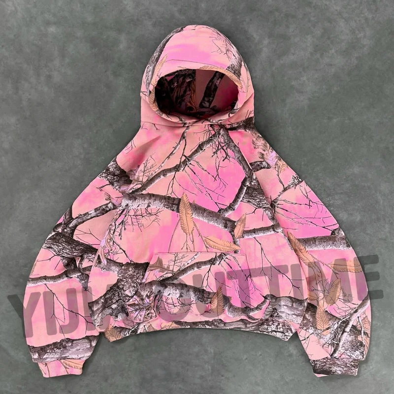 Custom Color Camo Sweatsuit Cut and Sew Man French Terry Cotton Jacket and Jogger Set Patchwork Printing Tracksuit for Men
