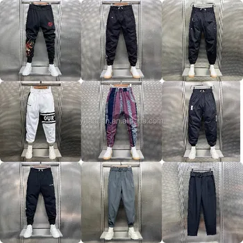 2024 Fall Men's casual pants Hip Hop loose style high street fashion business men's casual pants slim stretch casual pants