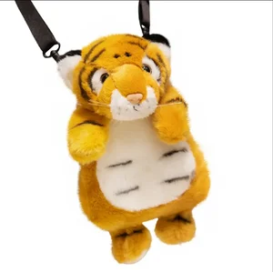 Plush Backpack Mobile Phone Bag