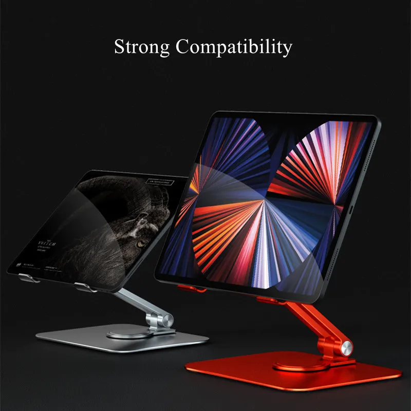 Настольная подставка для ноутбука с поворотом на 360 градусов из алюминиевого