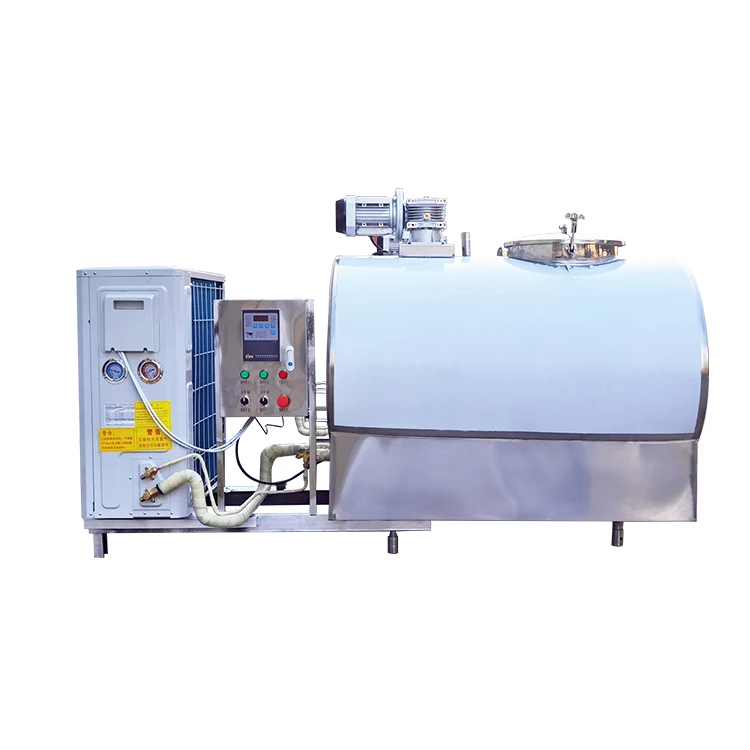 Bulk 200 Liter Storage Tank Fresh Raw Chiller Refrigerator Dairy Milk Cooler