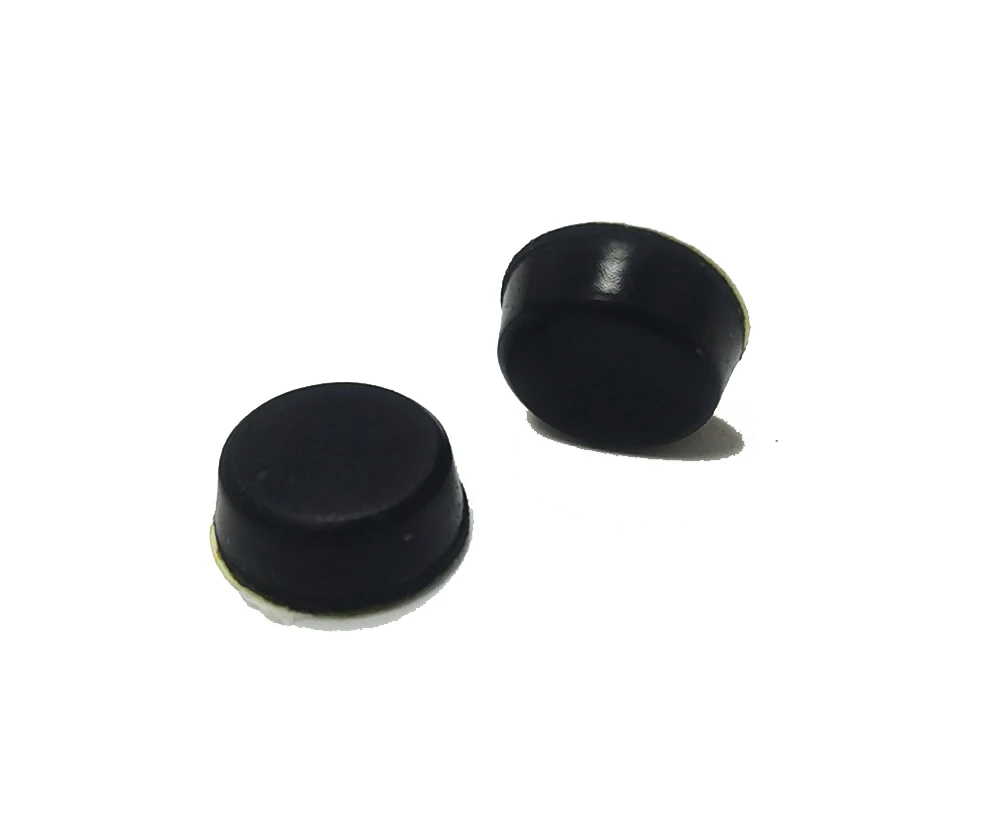 Round Silicone Self Adhesive Rubber Feet Thickness 5mm Diameter 12mm