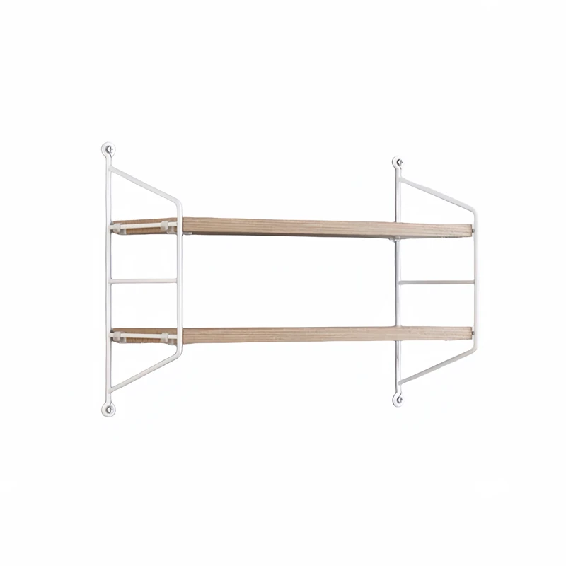 China Iron Craft loft 3 Tiers Black Metal Wire Wall Mounted Storage ...