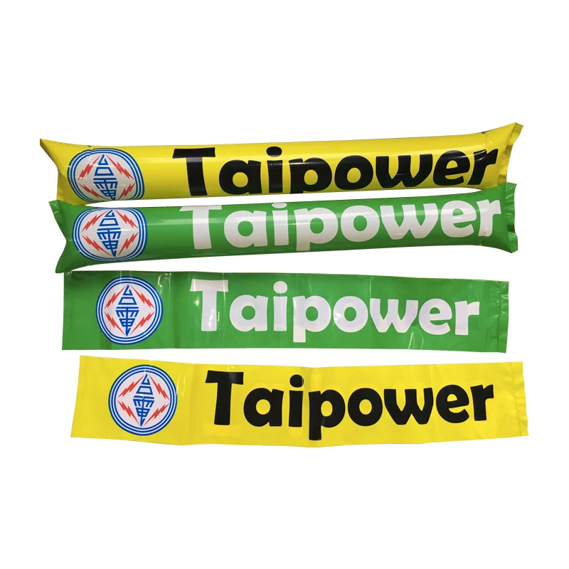 Customized Printed Inflatable Thunder Cheering Stick Bang Bang Sticks