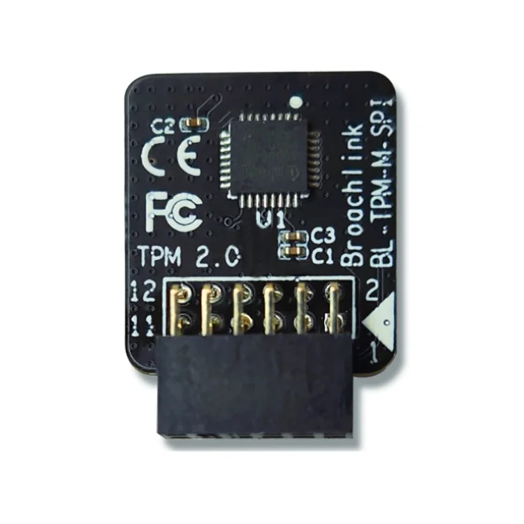 Bl-tpm-m-spi Msi 12 Pin Spi Interface Trusted Platform Module Tpm 2.0 ...