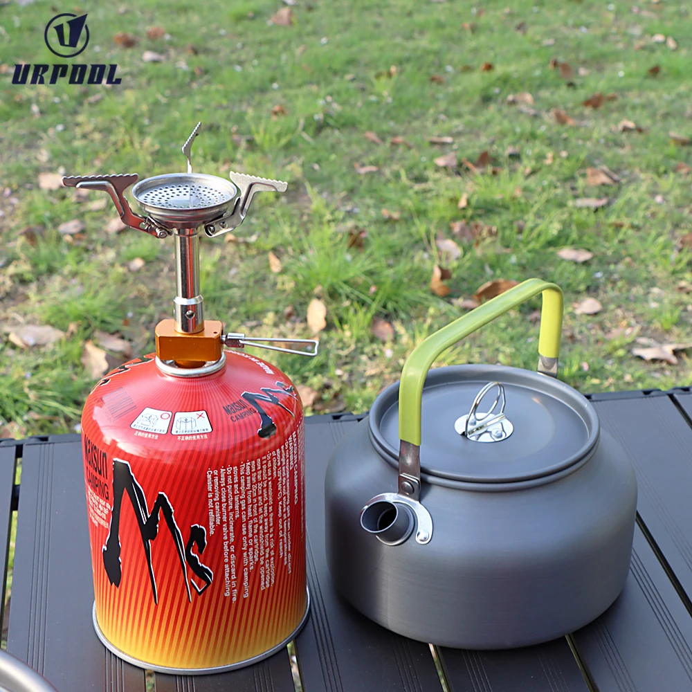 Camping Kettle With Foldable Handle Outdoor Fast Heating Gas Teapot Field  Portable Boiling Kettle For Outdoor Cooking - Buy Camping Kettle With  Foldable Handle Outdoor Fast Heating Gas Teapot Field Portable Boiling