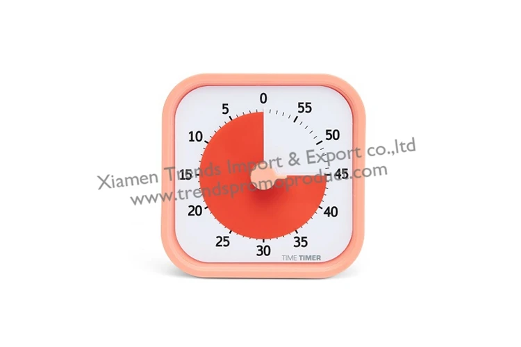 Silent countdown classroom 60 minute time out student analog visual timer for kids children child study learning school analogue