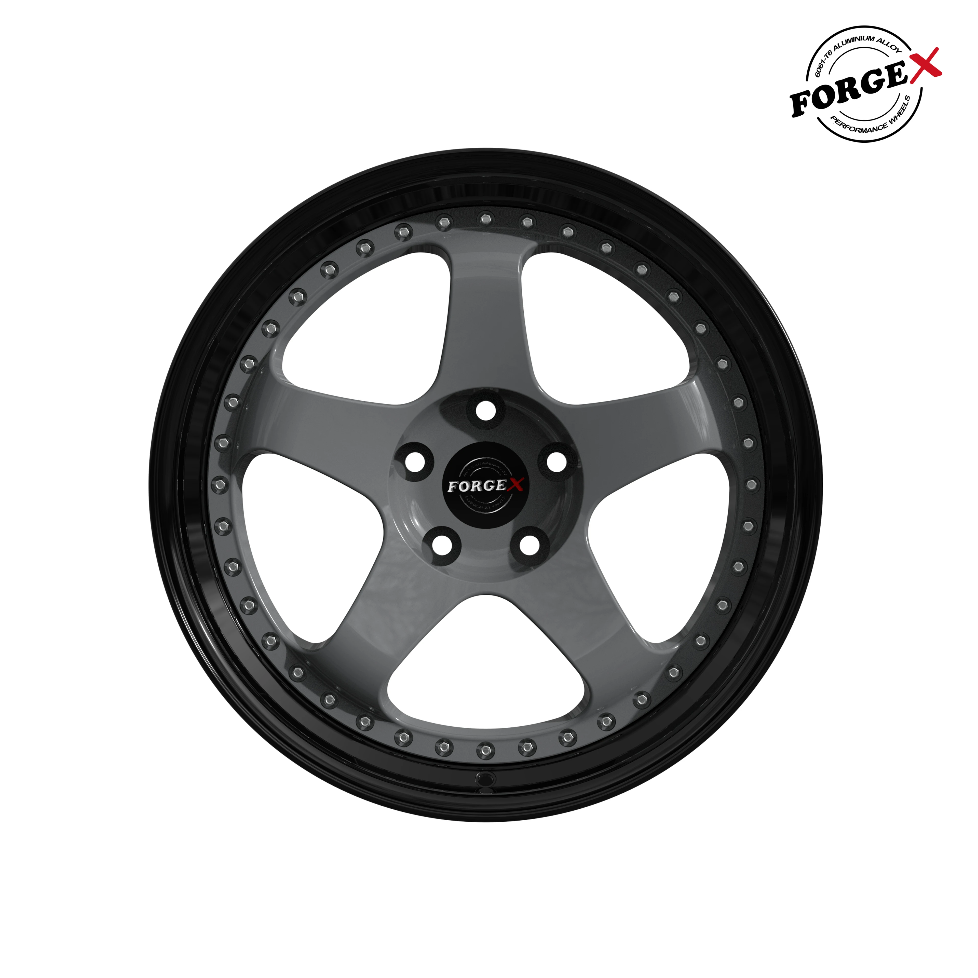 Customizable 5x120 Racing Forged Aluminum Alloy Wheels 2-piece 18 19 20 ...