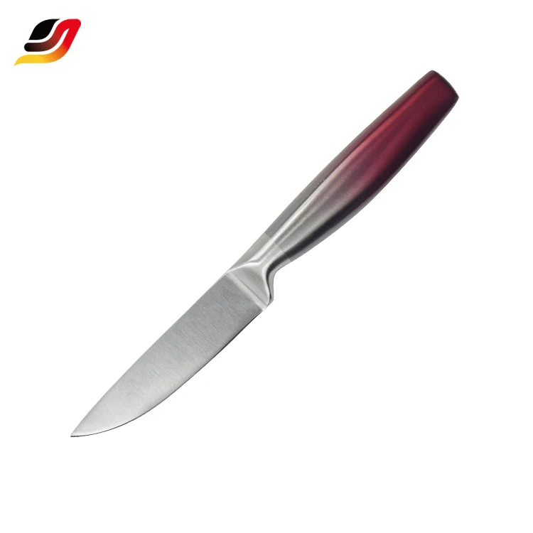 Factory Direct Sale sharp Blade Stainless Steel Hollow Handle Painting Coated 6 Pcs Kitchen Knife Set