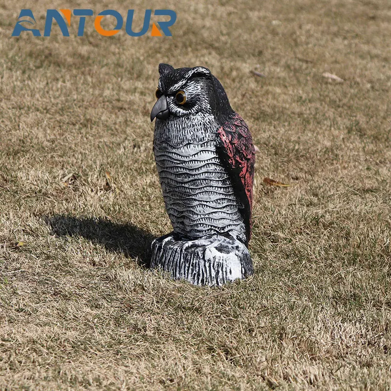 Wholesale Owl Decoys To Scare Birds Away Solar Powered Owl Head Buy