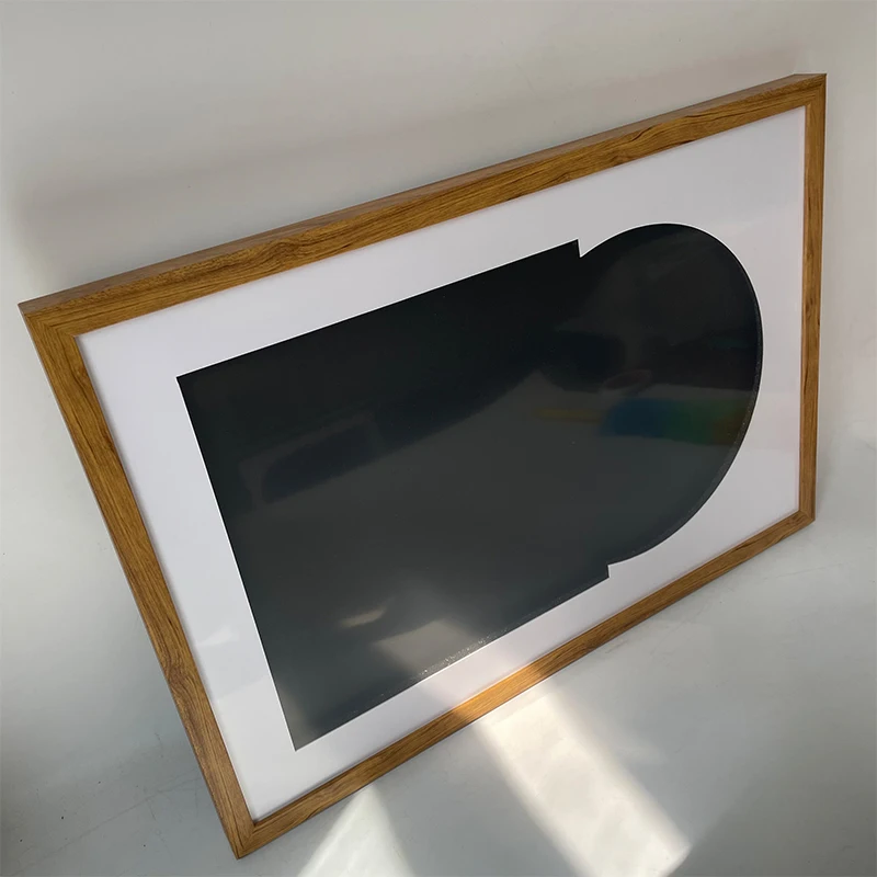 KORUA Cornice Per Dischi In Vinile – Esposizione A Parete Con Fessura Superiore