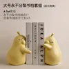 Grand ensemble de librairie poire jamais divisé-livre jaune mat 3