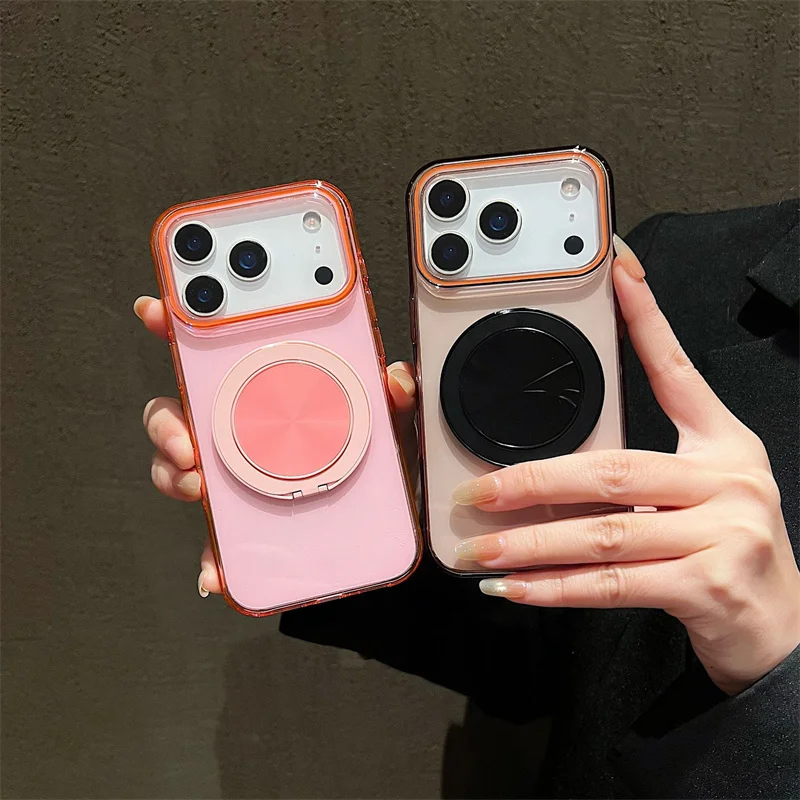 Compass Magnetic Stand Phone Case for iPhone 17 & More