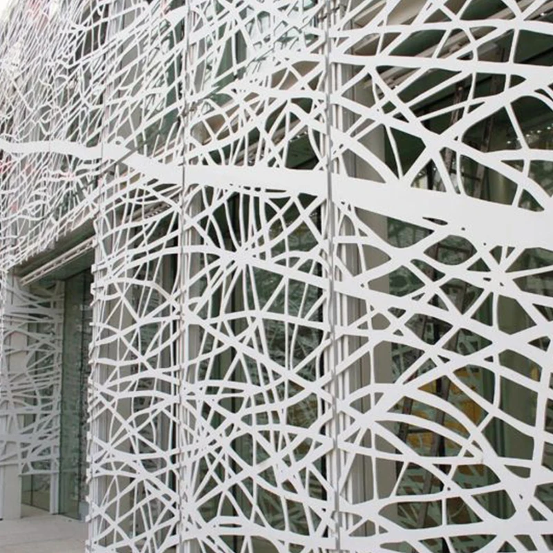 Carved Aluminum Cladding Panel for Facade Wall Decoration